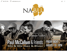 Tablet Screenshot of nabuwines.com